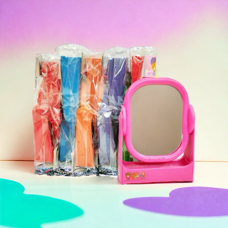 กระจกตั้งโต๊ะแองเจริน่า ยกโหล 12ชิ้น พร้อมส่ง