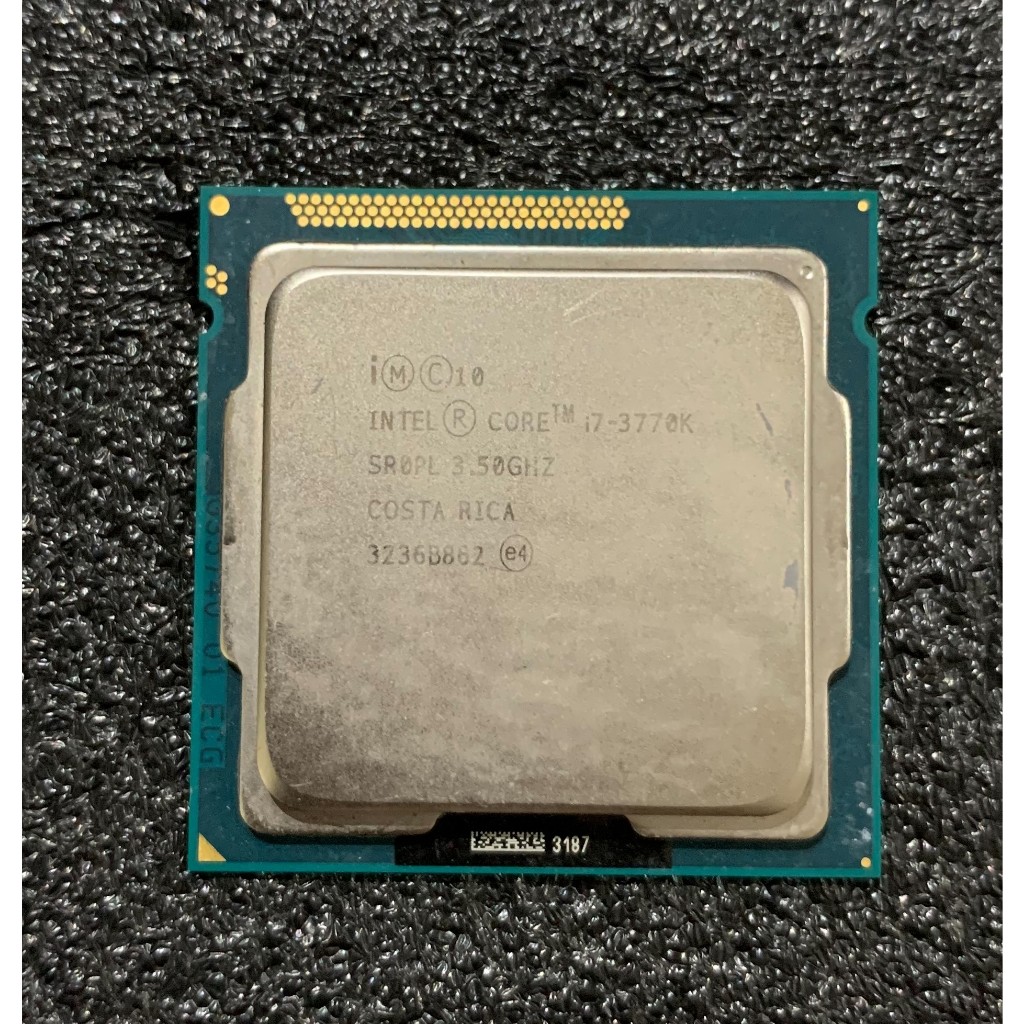 CPU (ซีพียู) INTEL CORE I7 3770K (1155) มือสอง มีแต่ตัว CPU