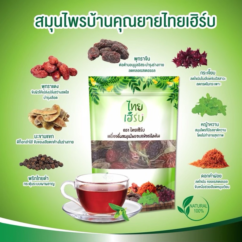 ไทยเฮิร์บ สมุนไพรไทยเฮิร์บ สมุนไพรบ้านคุณยายไทยเฮิร์บ