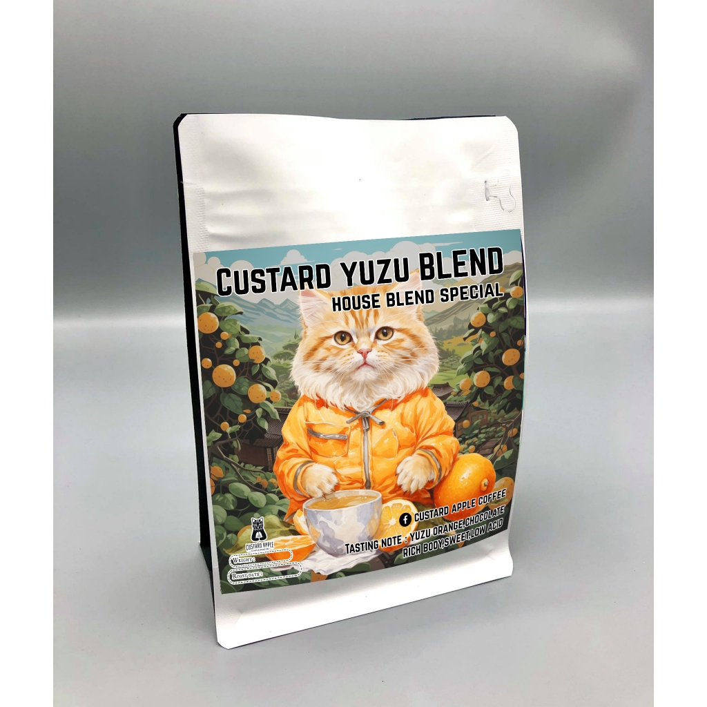 เมล็ดกาแฟ Special House Blend YUZU