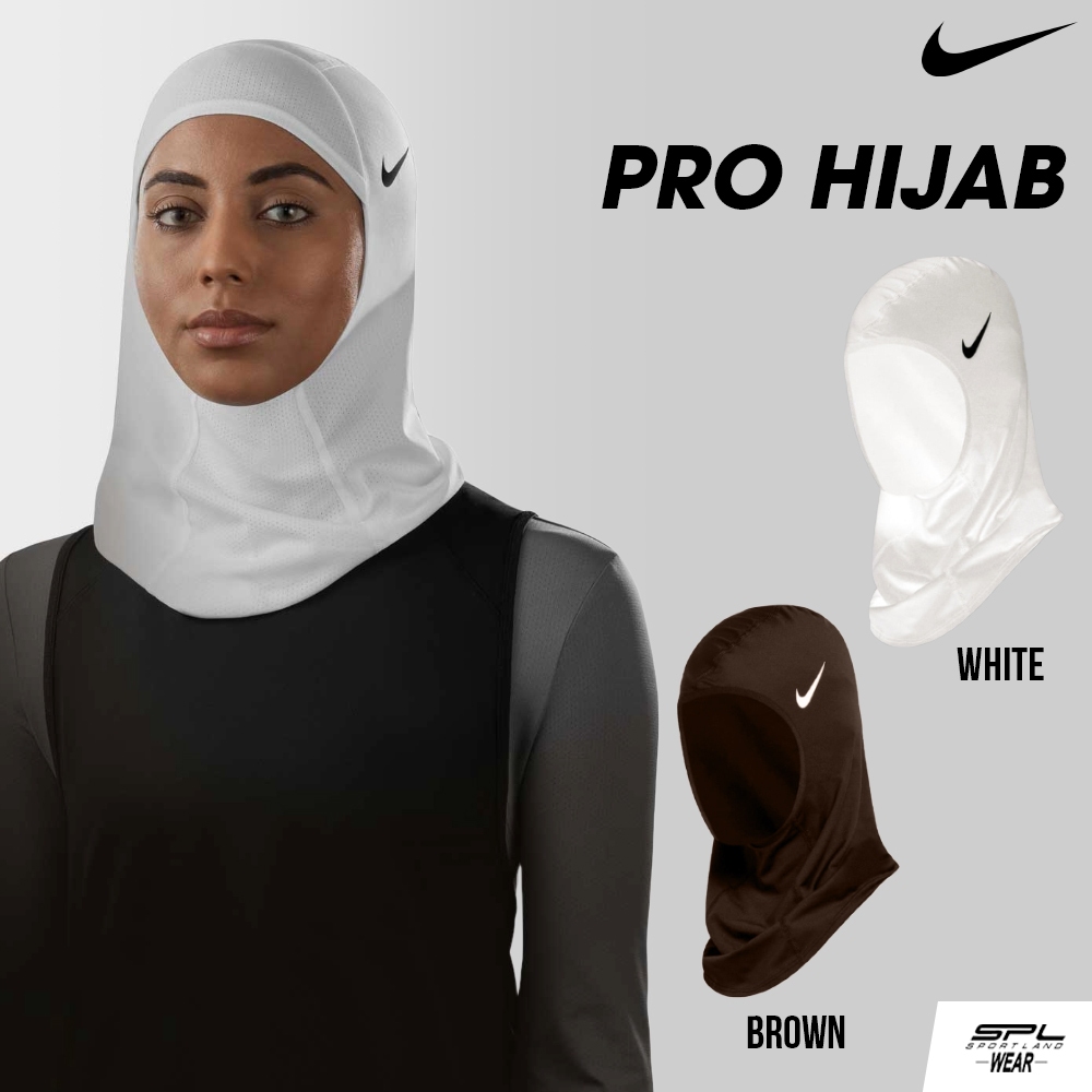Nike Collection ไนกี้ ผ้าคลุมฮิญาบ ผ้าคลุมศีรษะมุสลิม Nike Pro Hijab N.000.3533.101 / N.000.3533.231 (1550)