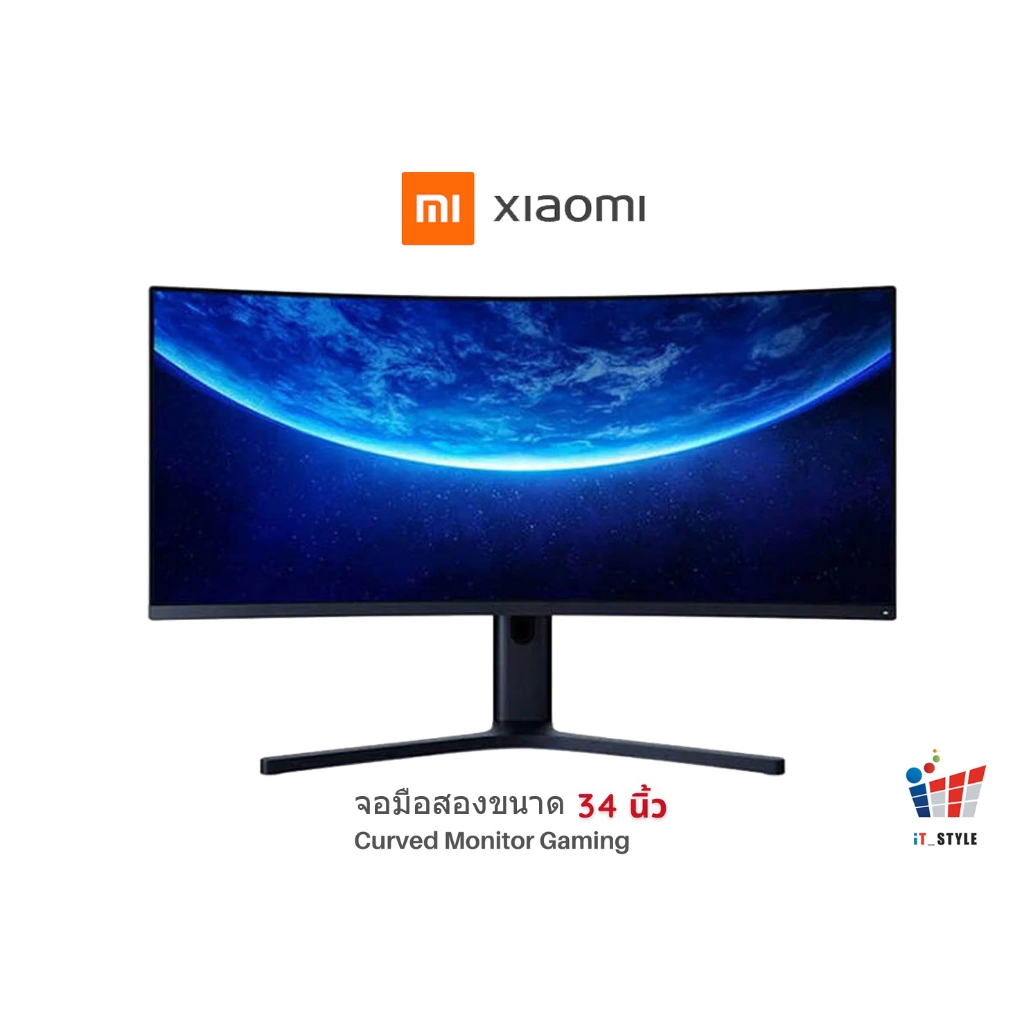 MONITOR (จอมอนิเตอร์) Xiaomi Monitor Gaming Curved 34" 144Hz ประกันศูนย์ไทย