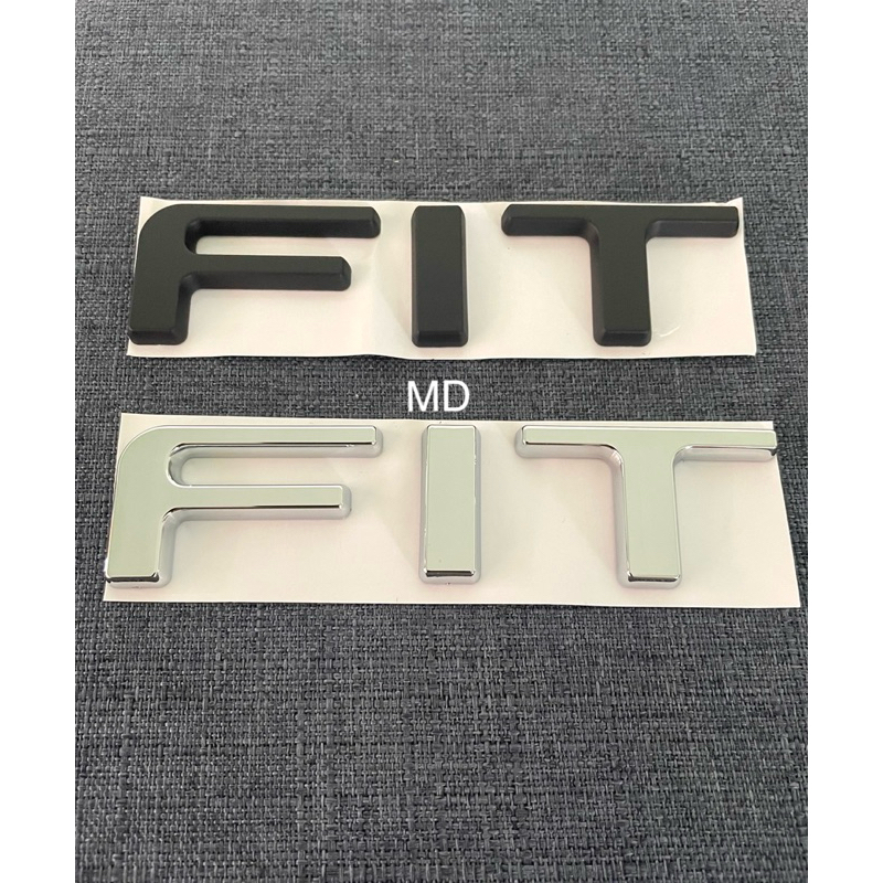 โลโก้ FIT HONDA JAZZ GE GK ขนาด 12x3 cm. ราคาต่อชิ้น