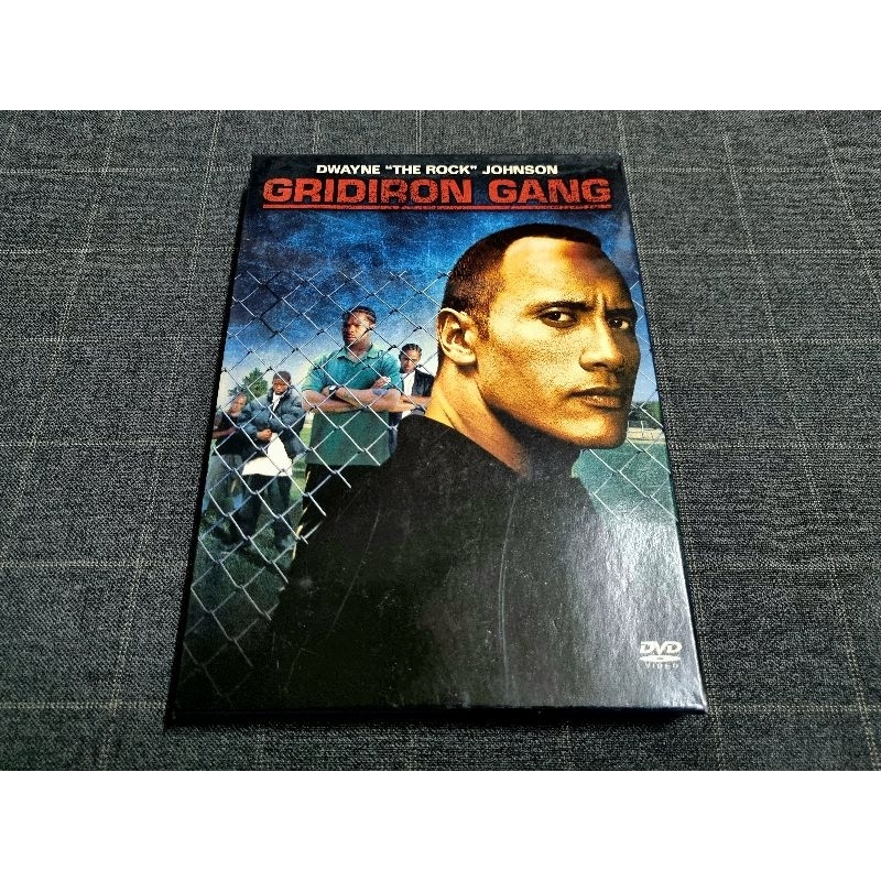 DVD ภาพยนตร์ดราม่ากีฬาสุดเข้มข้นของ The Rock "Gridiron Gang / แก๊งระห่ำ เกมคนชนคน" (2006) 