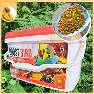 อาหารนก BOOST BIRD FRUIT MIX ไซค์ S ผลไม้อัดเม็ด 1 กิโลกรัม
