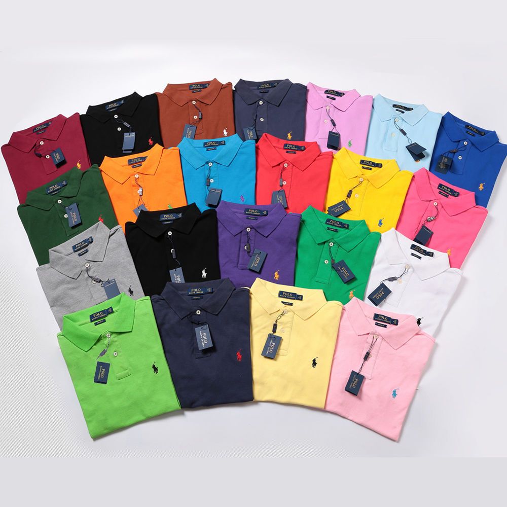เสื้อคอปกปัก POLO ม้าเล็ก งานเกรดพรีเมี่ยม (มีให้เลือก 20 สีสวยๆ) เนื้อผ้าพรีเมี่ยมไม่เหมือนร้านอื่น