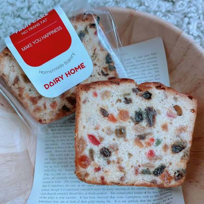 ฟรุ๊ตเค้กแดรี่โฮมชุด2ชิ้นแน่นๆ*****ส่งฟรีทั่วไทย****