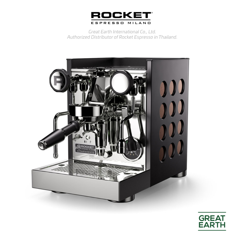 Rocket Espresso Appartamento TCA (Matt Black Copper) เครื่องชงกาแฟ Rocket Espresso