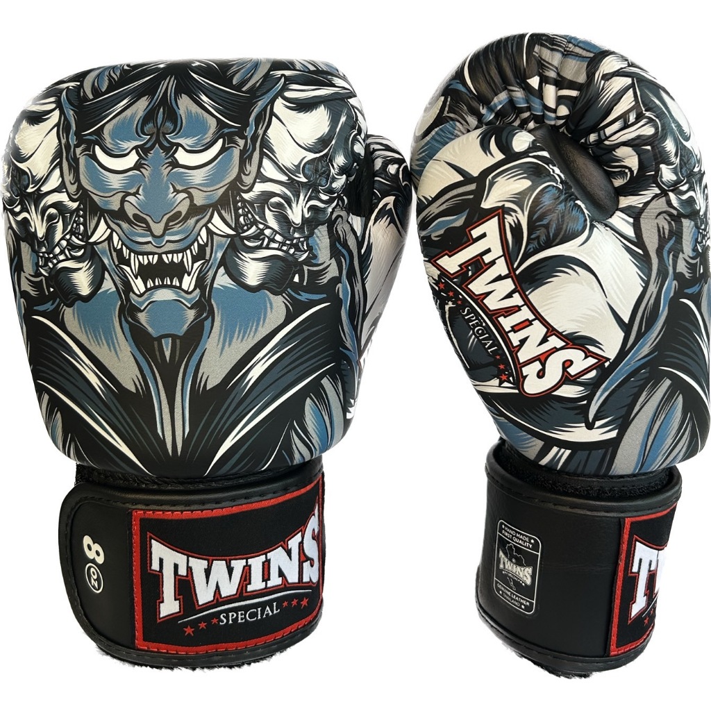 Twins Special Boxing Gloves Fbgvl3-58 Grey Black