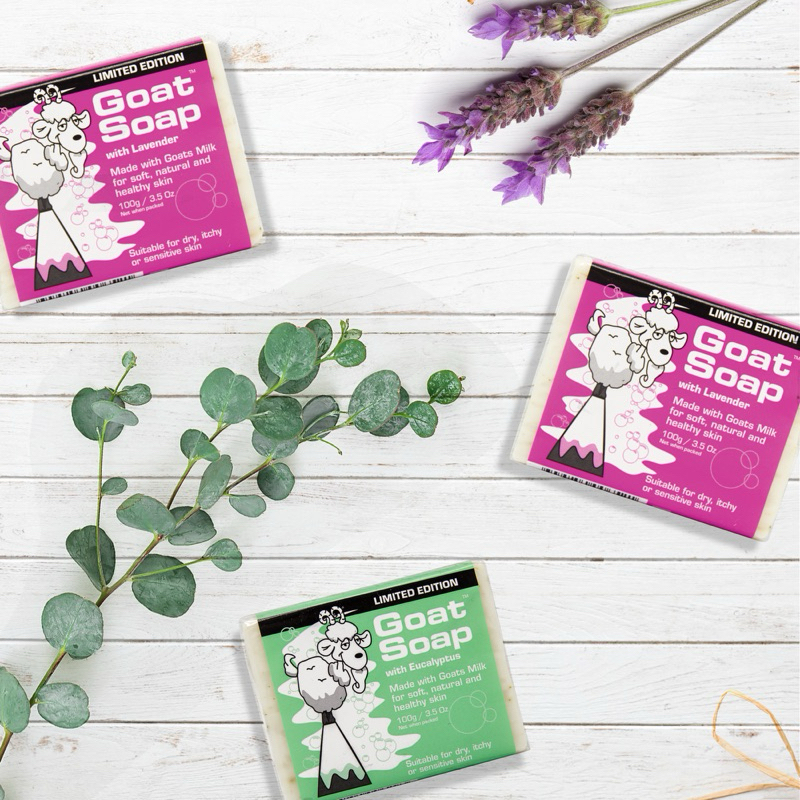 Goat Soap สบู่นมแพะแท้ จาก Australia 100g