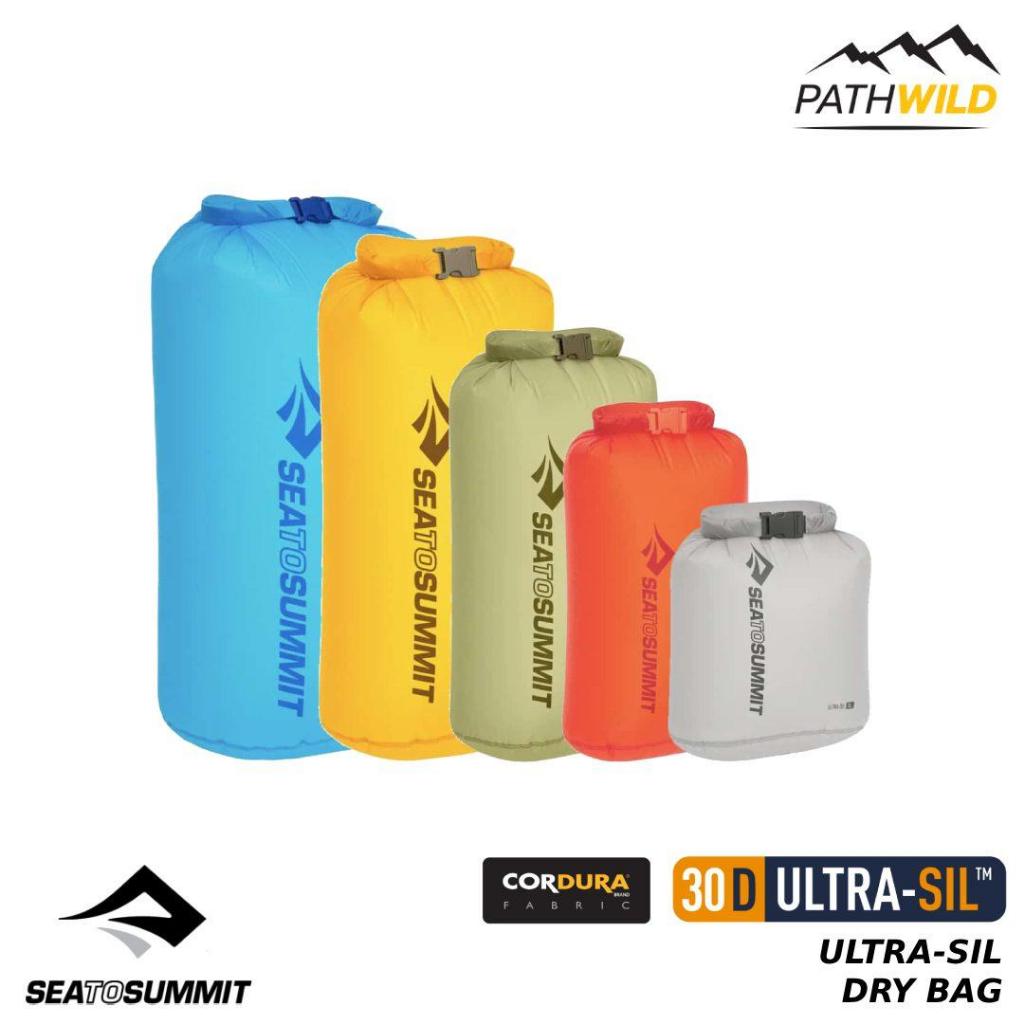 SEA TO SUMMIT ULTRA-SIL DRY BAG กระเป๋ากันน้ำ เนื้อผ้าเบา บางเป็นพิเศษ ด้วยผ้า Nylon 30D Ultra-Sil เ
