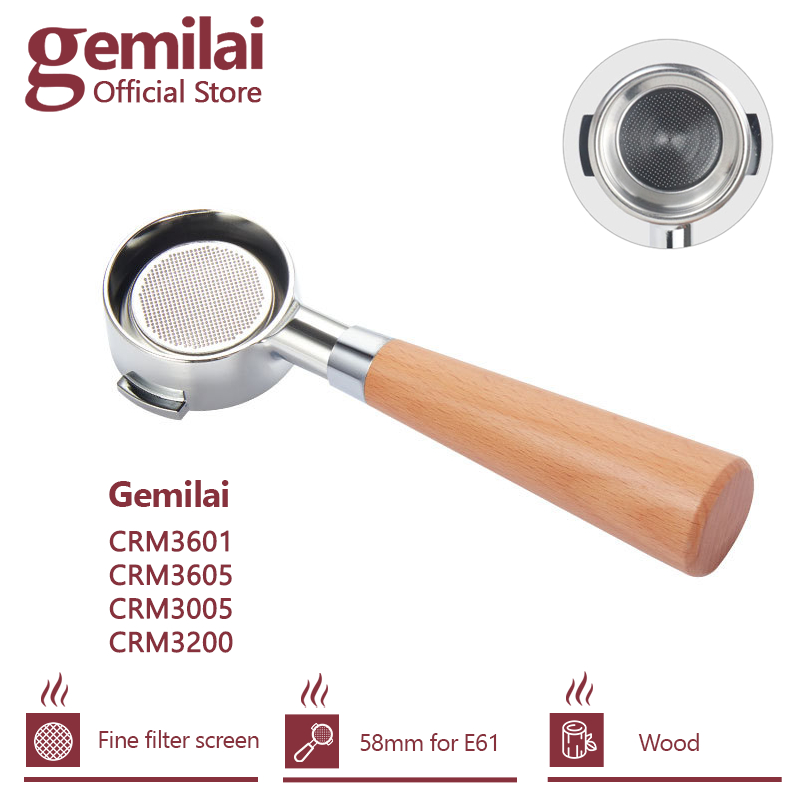 E61 ก้านชงกาแฟ bottomless portafilter for gemilai