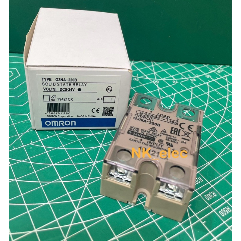 G3NA-220B DC5-24V  SOLID STATE RELAY พร้อมส่งในไทย🚗🇹🇭
