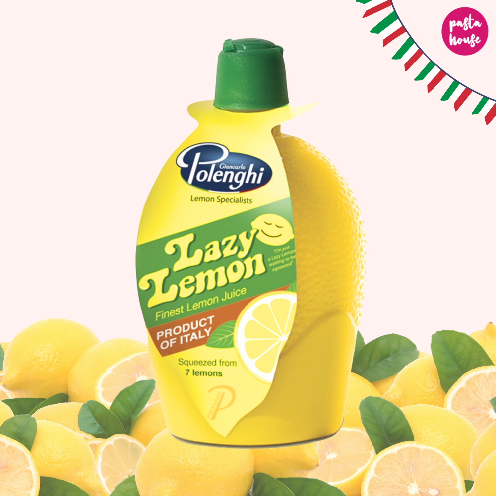Lemon Juice Polenghi 200ml Ready to Use - น้ำเลมอนพร้อมใช้  200ml น้ำเลมอน น้ำมะนาวเหลือง พร้อมทาน 200มล