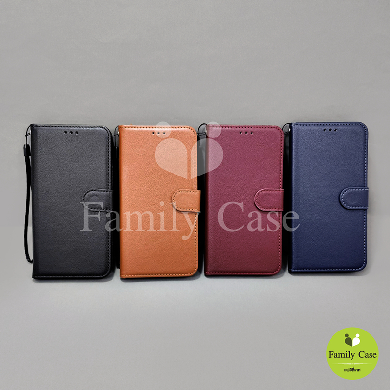 เคสหนังเปิด-ปิด มีช่องใส่การ์ดและรูปถ่าย SamsungA50s A52 A52s A53 A54 A72 A73 C9Pro J2Prime J4+ J6 J6+ J7 J7(16) J7Prime
