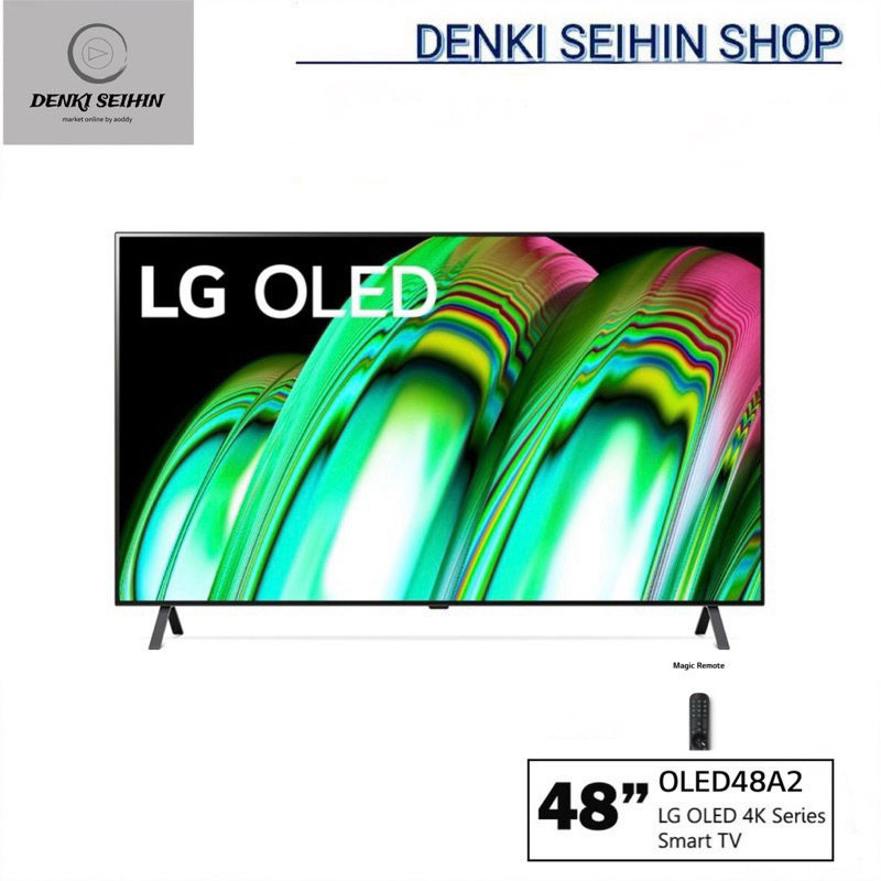 LG OLED 4K Smart TV OLED48A2 | Self Lighting | Dolby Vision & Atmos l  Google Assistant , 48A2 , OLE