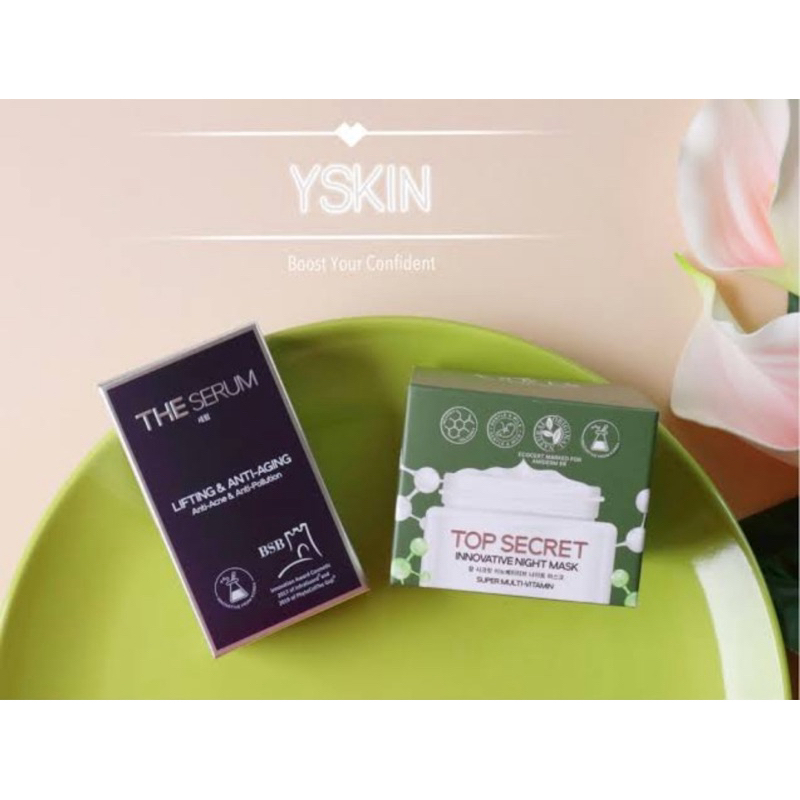 YSKIN TOP SECRET & THE SERUM ซื้อคู่คุ้มกว่า ของแท้ 100% (ขออนุญาตขายต่อ)