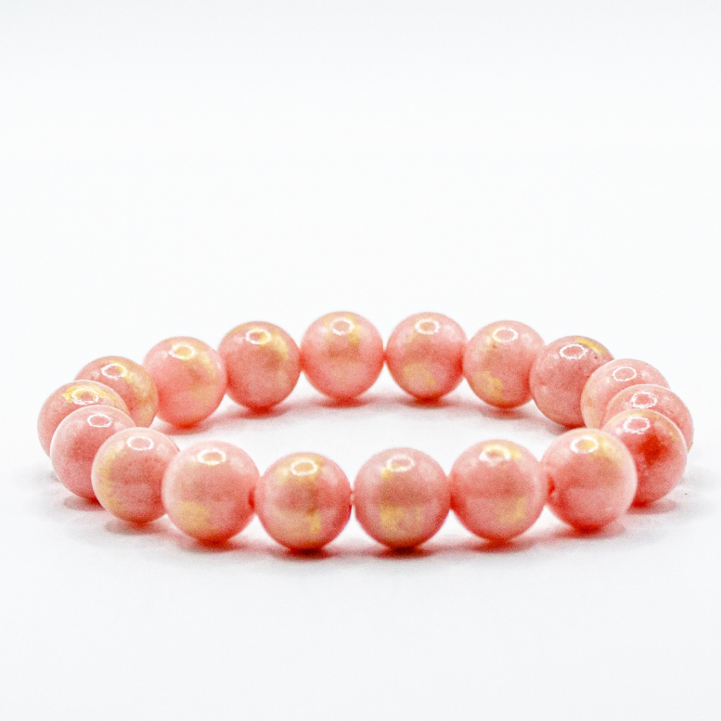 กำไลหินลาพิส ลาซูลี ชมพู (Pink Lapis lazuli)