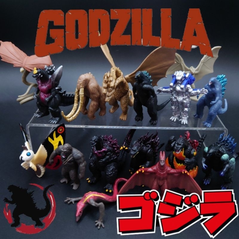 โมเดล ก็อตซิลล่า​ Godzilla สัตว์ประหลาด ขนาดประมาณ 5-7 Cm มากมายหลายแบบ ชุด#3 งานสวยมาก ราคาถูก​ มีรีวิว