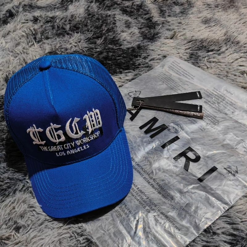 AMIRI หมวก สีน้ำเงิน