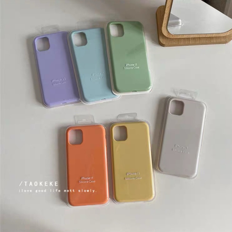 Supercase (i12mini/i13mini) เคสซิลิโคน กันเปื้อน บุกำมะหยี่ Silicone Cover Case 13มินิ