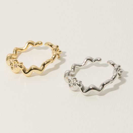 Lapaire l Flowery ring แหวน แหวนปรับขนาดได้