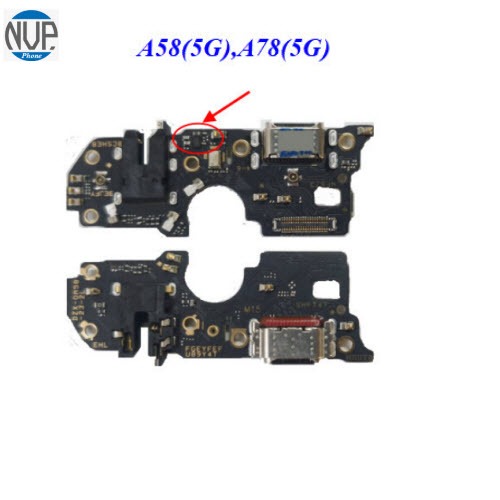 สายแพรชุดก้นชาร์จ Oppo A58(5G),PHJ110,A78(5G),CPH2483,CPH2495(แบบชาร์จเร็ว)