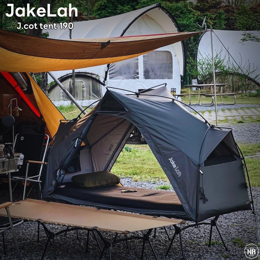 เต็นท์นอนคนเดียว JakeLah J.cot tent 190/210 TC thumbnail 4