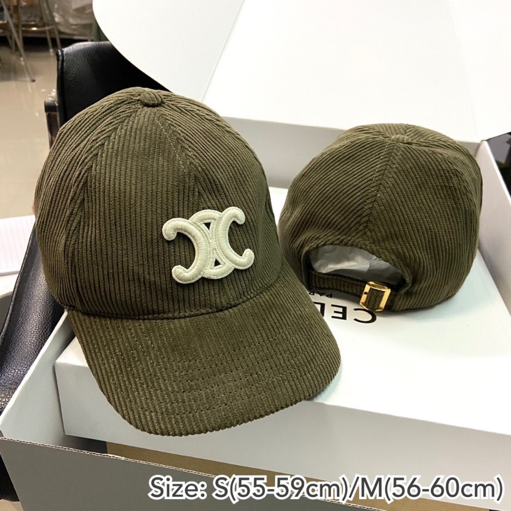 CELINE Cap ของแท้ 100% [จัดส่งฟรี]