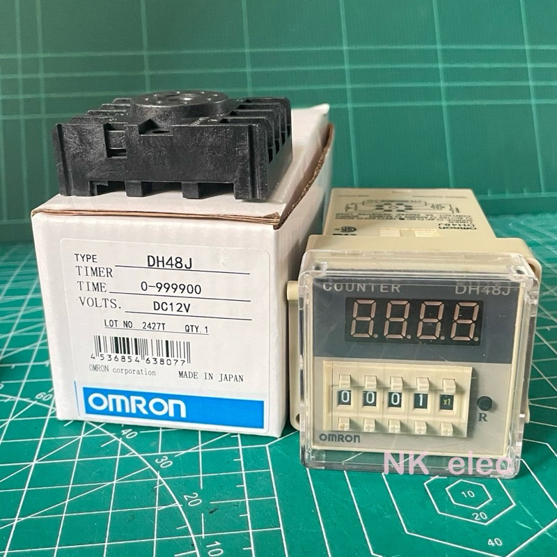 DH48J DH48J-8 เคาเตอร์นับจำนวน แบบดิจิตอล พร้อม Socket