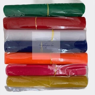 ผ้า3สี ผ้าสามสี ผ้าเจ็ดสี ผูกศาล และ สิ่งศักดิ์สิทธิ์ สีชมพู เหลือง เขียว แดง ขาว น้ำเงิน ส้ม