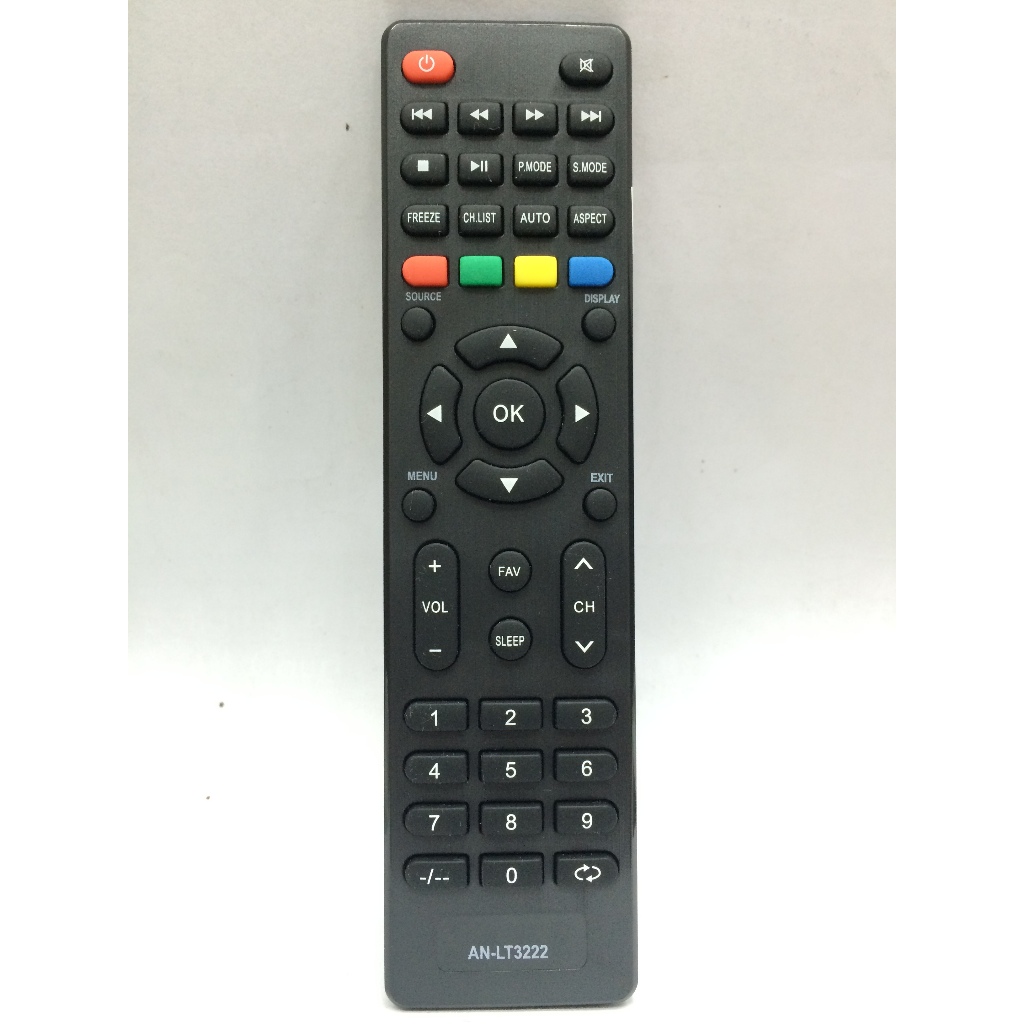 รีโมททีวี Aco-na-tic รุ่น AN-LT3222 , 2414 , 2416 , 2419 , 2421 , 2425