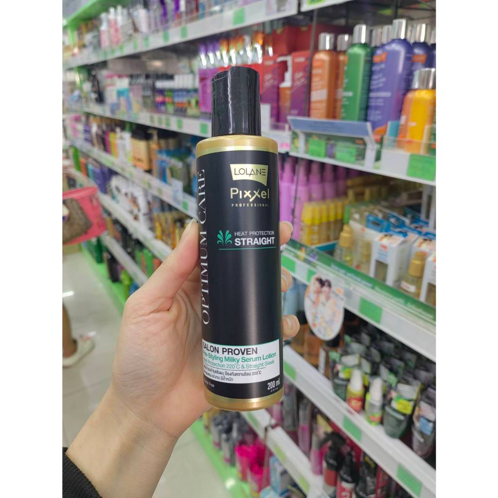 Lolane Pixxel Heat Protection Straight โลแลน พิกเซล ฮีท โพรเทคชั่น สเตรท (200 ml.)