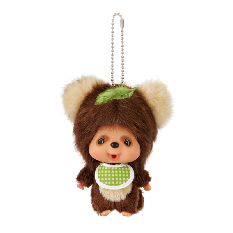 พร้อมส่ง Monchhichi Tanutanu Big Face SS Keychain