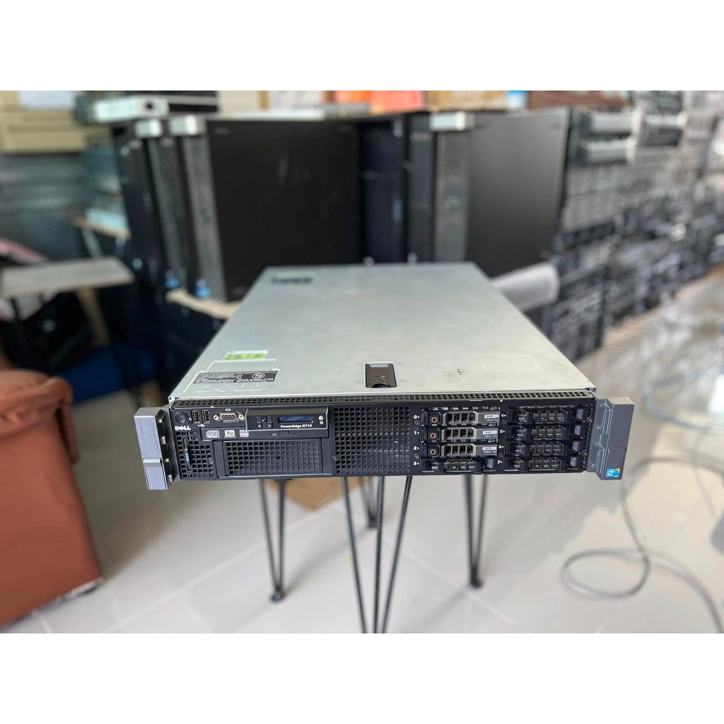 server dell r710 2cpu 12cores H700 เซิฟเวอร์มือสองพร้อมใช้งาน