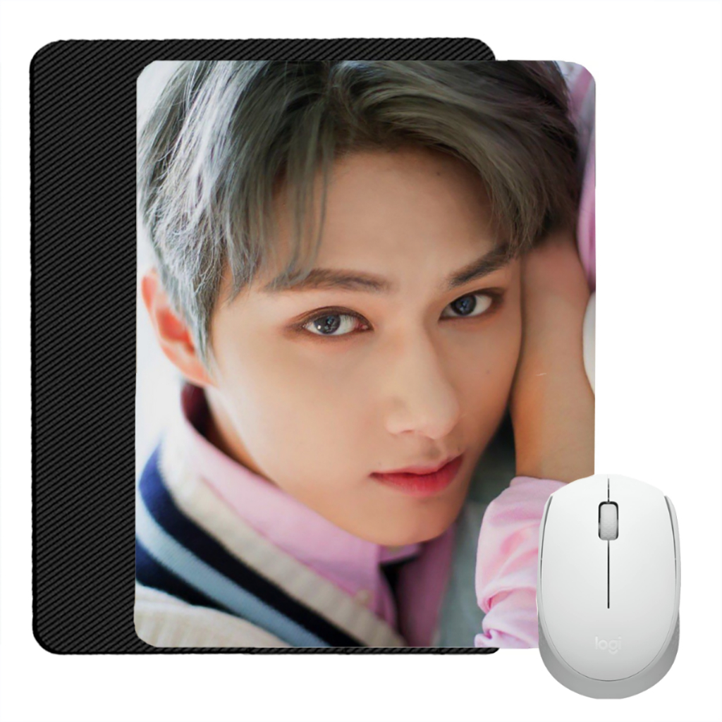 แผ่นรองเมาส์ Mouse Pad พิมพ์ลาย นักร้องเกาหลี เหวินจวิ้นฮุย จุน Wen Junhui SEVENTEEN