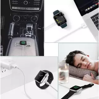นาฬิกาสายชาร์จแม่เหล็ก A-pp-le watch USB-Type C แบบพกพาเหมาะสำหรับ i-Watch series 9 8 7 6 SE 5 4 3 2 1