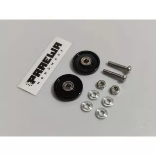 โรลเลอร์ 13mm แบบตัน ลื่นไหล ยอดนิยม - Mini4WD 13mm Aluminum Ball-Race Rollers (Ringless)