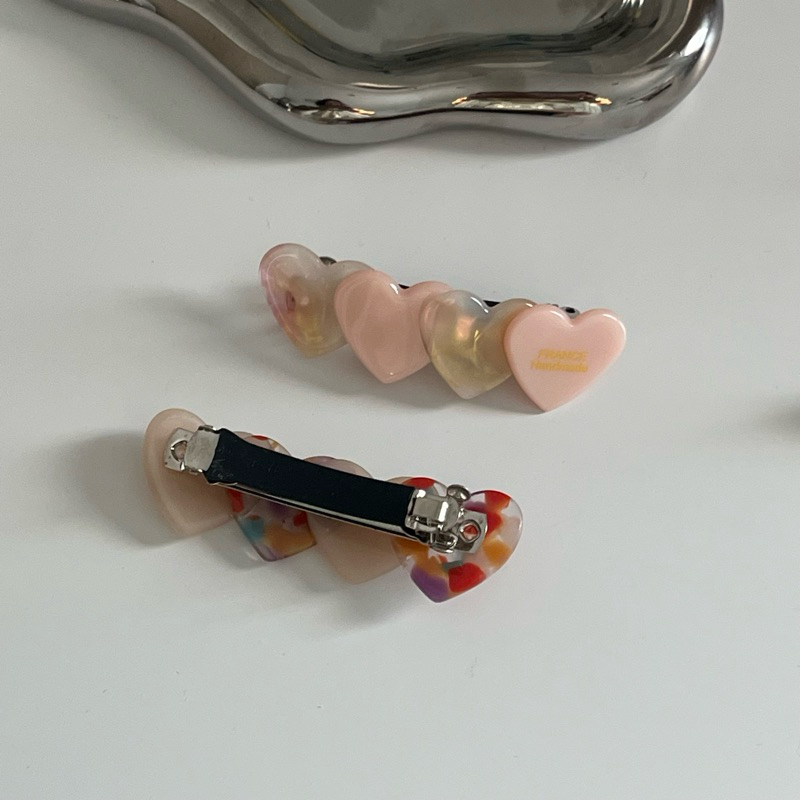 สีเข้าใหม่🧡💖💐 Loli heart hair clipราคาต่อชิ้น 🧡🩷💜กิ๊บติดผม กิ๊บหนีบผมรูปหัวใจ HEART HAIRCLIP ---- Teenyweeny.co พร้อมส่ง - รูปที่ 4