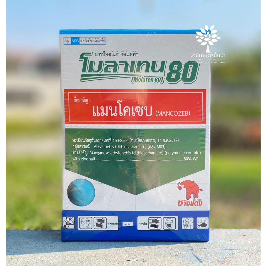 โมลาเทน  80% ดับบลิวพี  1 กิโลกรัม แมนโคเซบ เนื้อสีเขียว จากแหล่งอินเดีย ✅ สินค้าผลิตใหม่ ของแท้แน่นอน 💯