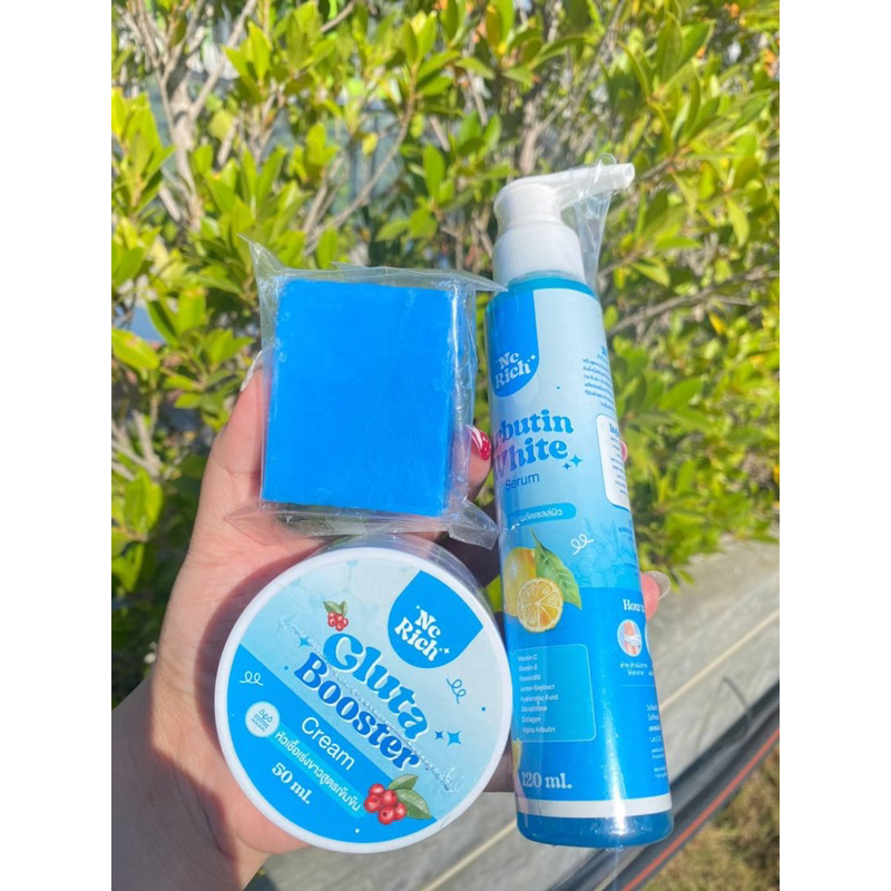 🌼เซตโดสฟ้า ของแท้ พร้อมส่ง | ลด50%ในไลฟ์☘️  โดสฟ้า Arbutin White อาร์บูติน ไวท์ - รูปที่ 2