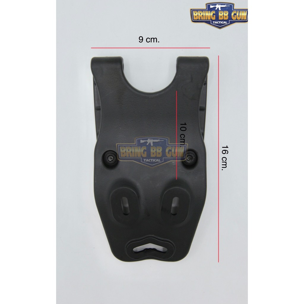 BR3 เพลทโหลดต่ำ Black Hawk (ลดต่ำ) (Low Ride Belt Loop) BR3