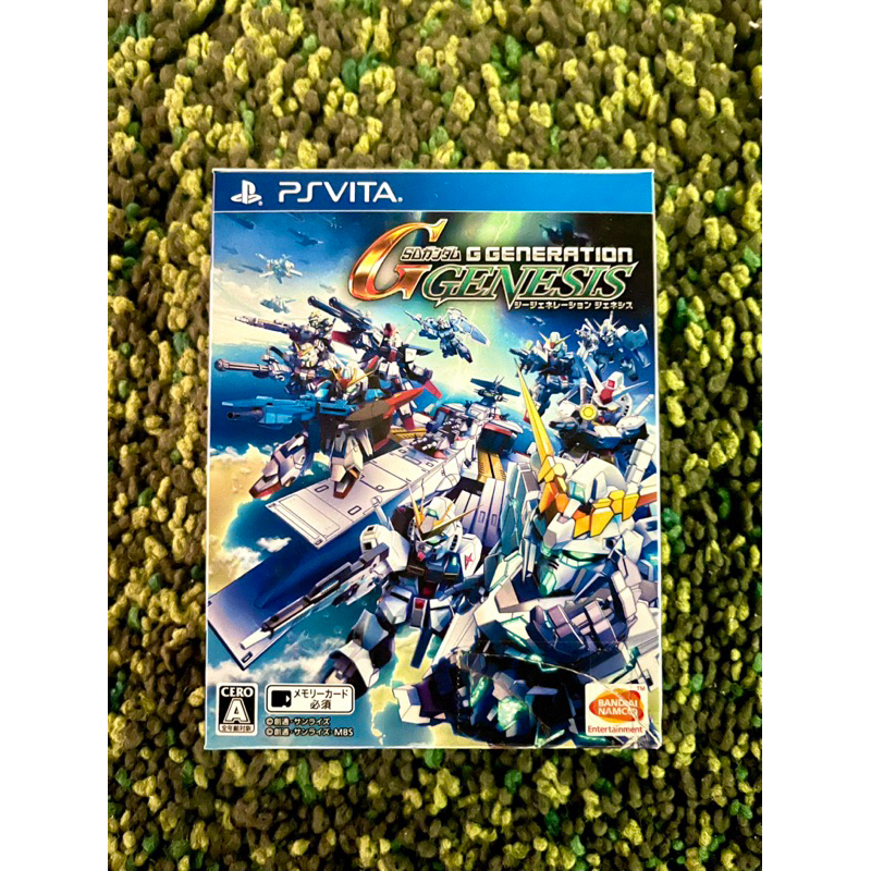 แผ่นเกม Ps Vita มือสอง / SD Gundam G Generation Genesis *กล่องมีตำหนิ* / zone 2 (🇯🇵)