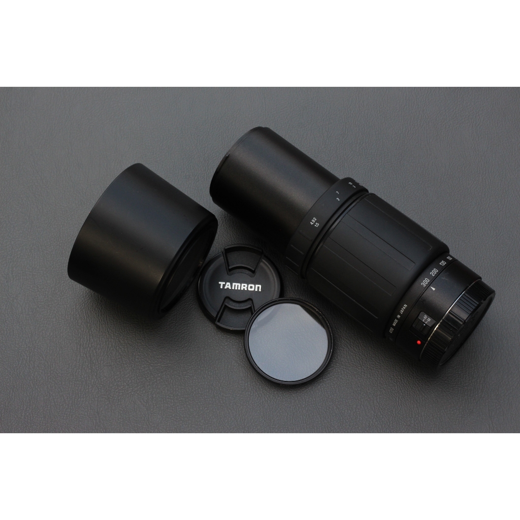 CANON Tamron 70-300mm f4-5.6 AF LD TELE-MACRO เลนส์ซูมกำลังขยายสูงสภาพ 98% + HOOD+FILLTER รับประกันสินค้า 7 วัน