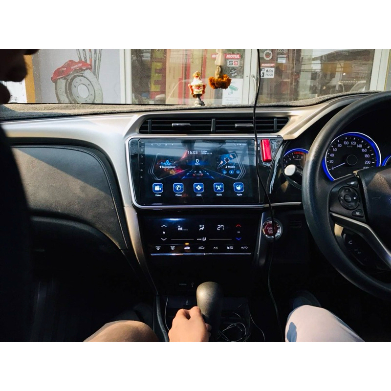 จอ Android ALPHA COUSTIC ตรงรุ่น Honda City  GM อัลฟ่า คูสติกส์ ฮอนด้า ซิตี้ สกาย จอแอนดรอย จอติดรถยนต์ จอรถยนต์