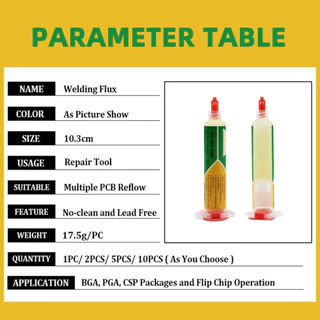 น้ำยาประสาน ฟลักซ์ ช่วยประสานงานบัดกรี Flux Paste NC-559-ASM BGA Soldering Oil Flux Solder Paste