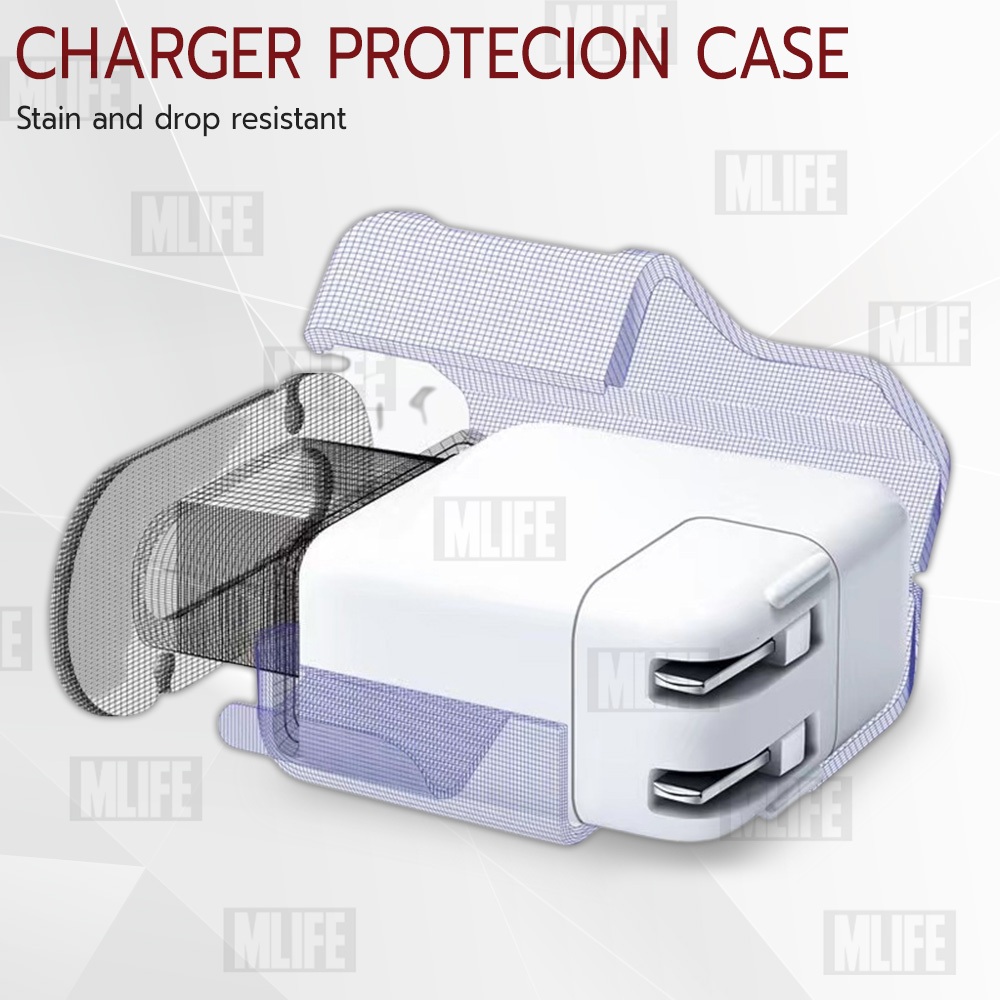 MLIFE - เคส สำหรับ Adapter MacBook Air / Pro M1 M2 เคสแมคบุ๊ค อะแดปเตอร์ - 29/30/35/45/70/60/61/67/85/87/96/140/143 Case - รูปที่ 3
