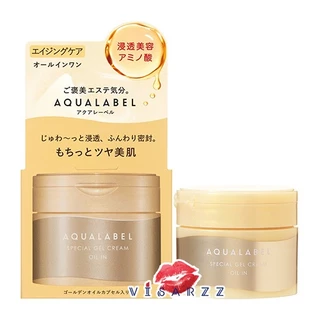 Shiseido Aqualabel Special Gel Cream Oil in / Gel Cream Moist / Gel Cream White 90g ชิเชโด้ อควาลาเบล บำรุงผิว ชุ่มชื้น