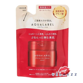 Shiseido Aqualabel Special Gel Cream Oil in / Gel Cream Moist / Gel Cream White 90g ชิเชโด้ อควาลาเบล บำรุงผิว ชุ่มชื้น