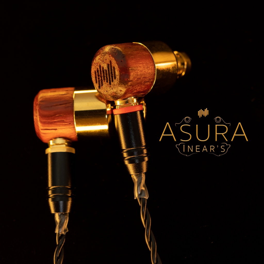 Neo Asura Inear’s –   หูฟัง อินเอียร์  Massive Dimension & Dynamic ทองเหลือง ไม้ ขั้ว MMCX